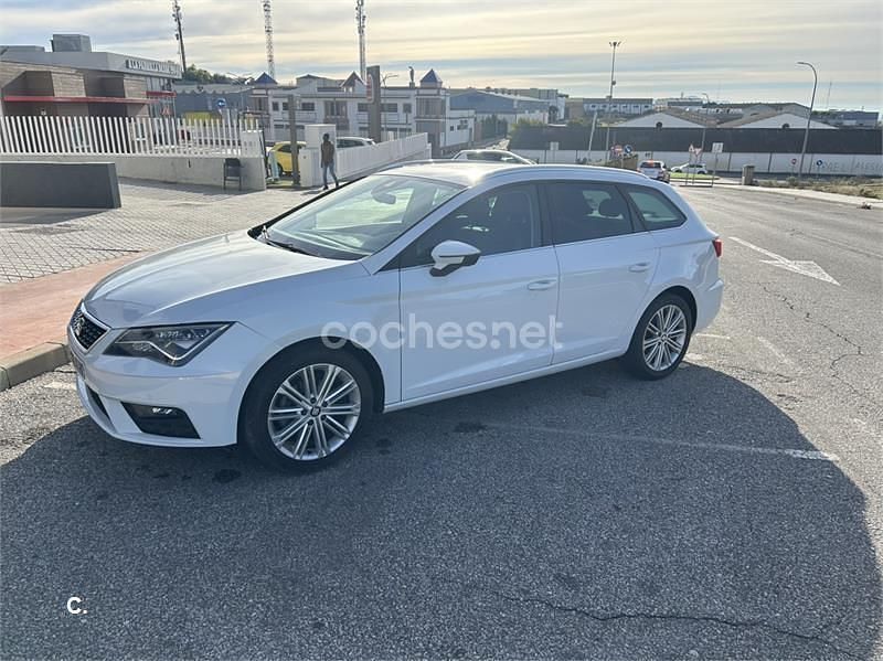 Usado Seat Leon ST 150 CV (110 kW) 2018 Blanco Familiar