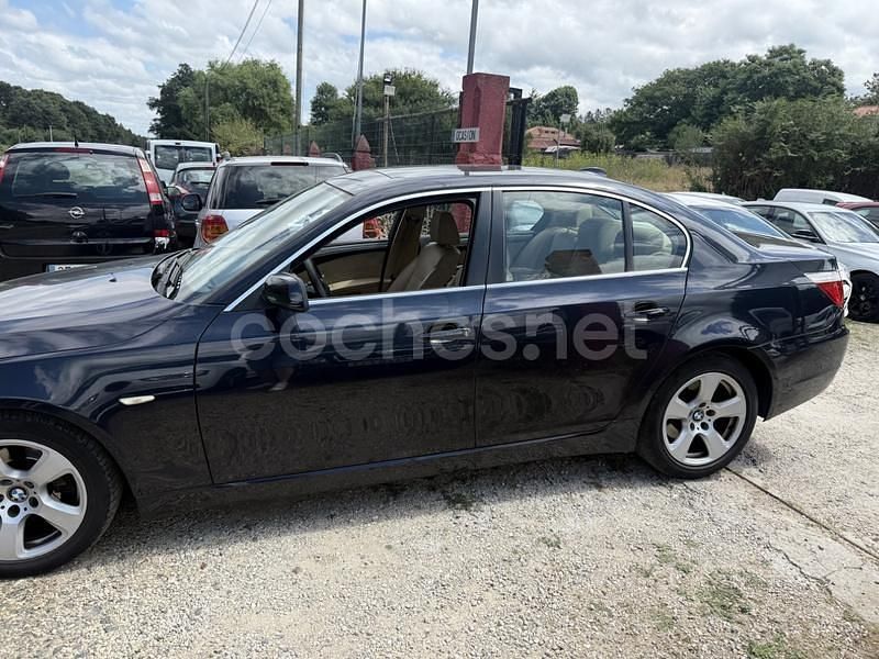 Usado BMW 520 163 CV (119 kW) 2007 Azul Berlina