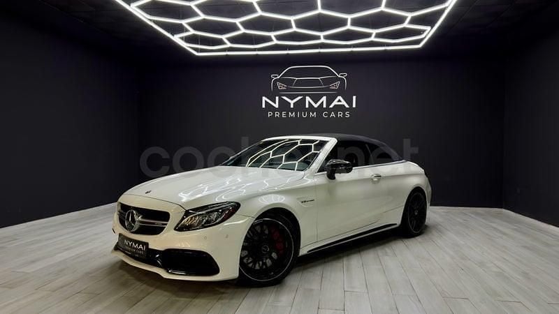 Usado Mercedes C63S AMG AMG 510 CV (375 kW) 2018 Blanco Descapotable
