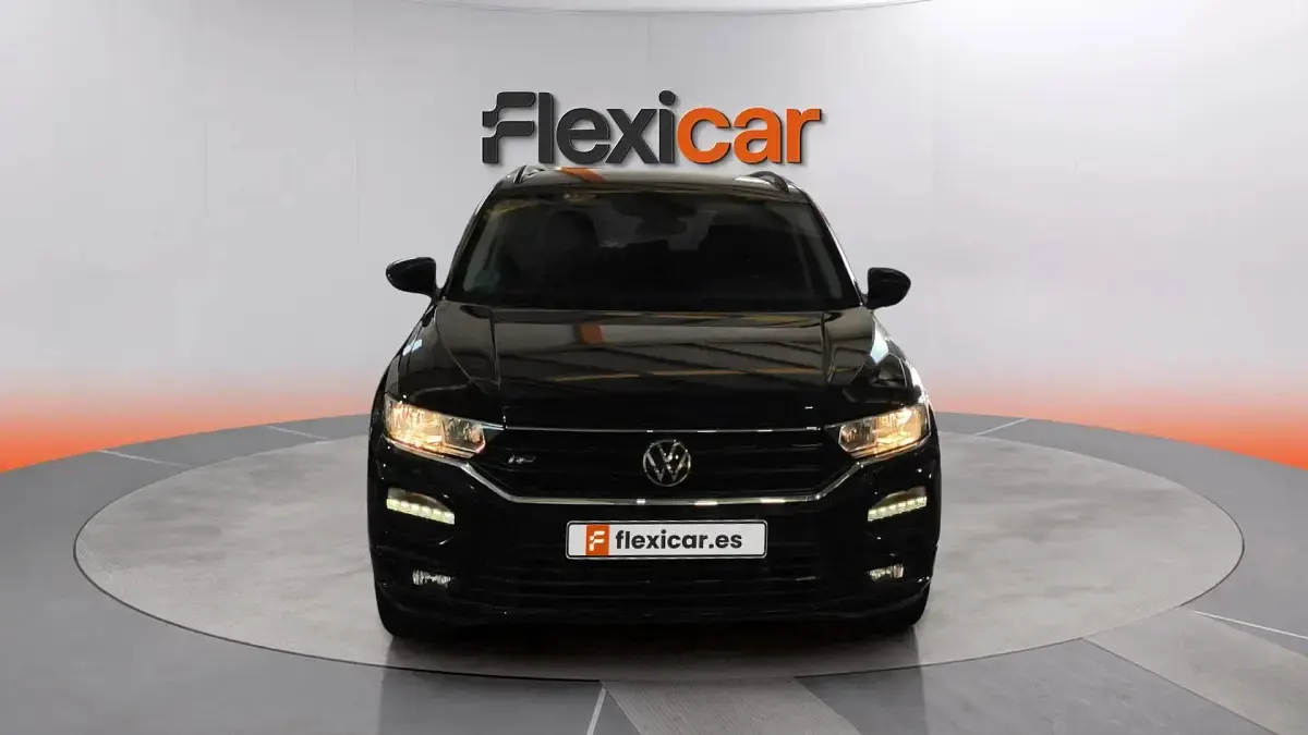 Usado VW T-Roc R-line 150 CV (110 kW) 2021 Negro SUV