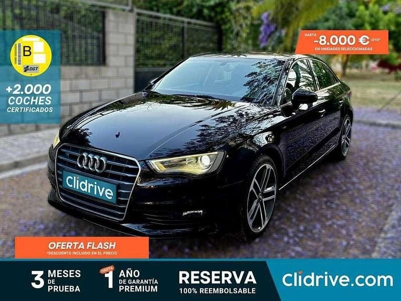 Negro Usado 2014 Audi A3 S-Line Berlina | 9390 € (Precio justo) - Imagen 1/3