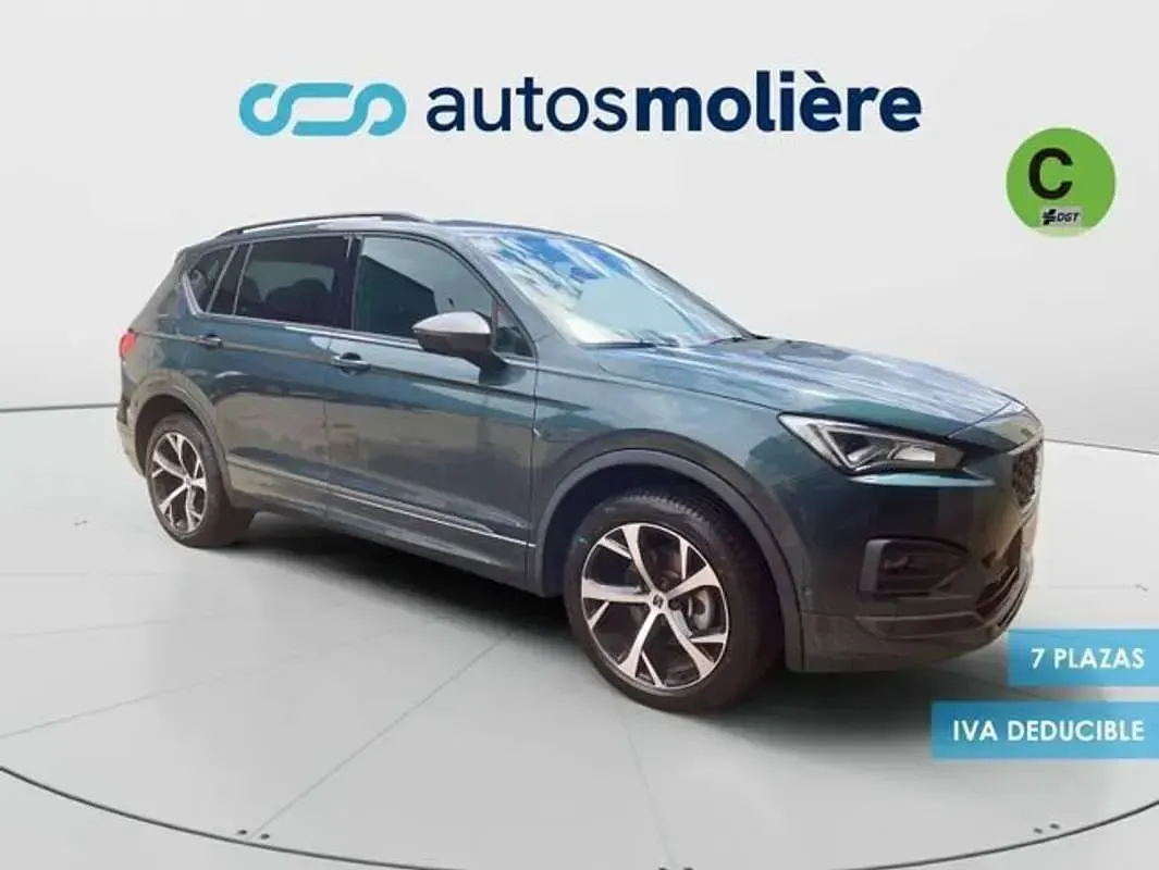 Usado Seat Tarraco FR 150 CV (110 kW) 2024 Verde SUV