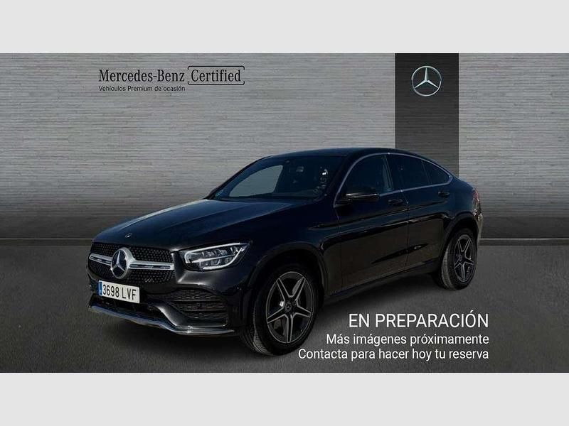 Gris Usado 2021 Mercedes GLC220 SUV | 42.990 € (Caro) - Imagen 1/4