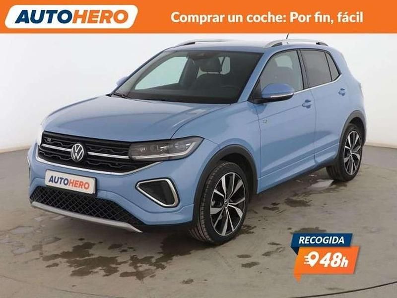 Usado VW T-Cross R-line 116 CV (85 kW) 2024 Azul SUV