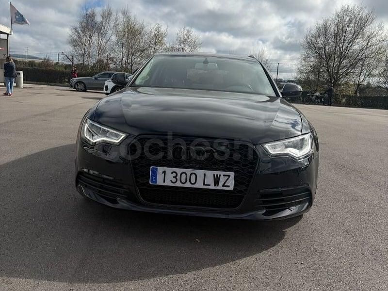 Usado Audi A6 Sport 177 CV (130 kW) 2013 Negro Familiar