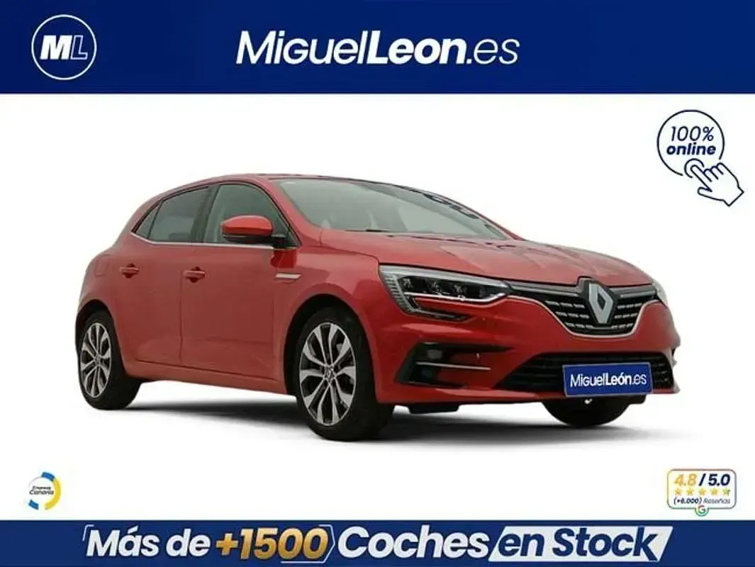 Usado Renault Mégane IV Zen 140 CV (102 kW) 2021 Rojo Utilitario