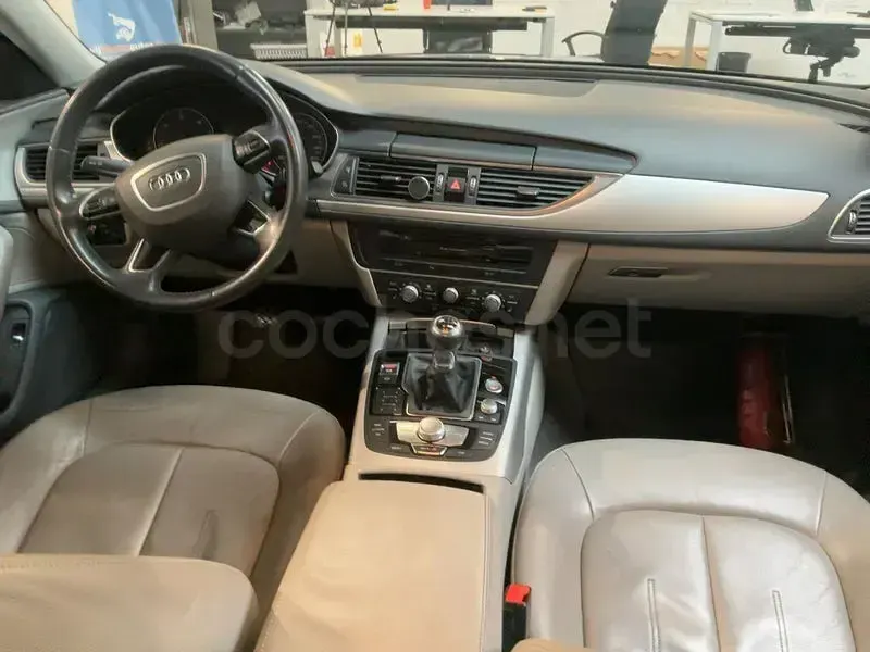 Usado Audi A6 150 CV (110 kW) 2016 Azul Berlina