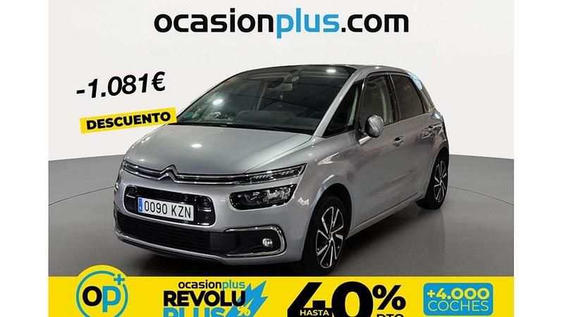 Usado Citroën C4 Picasso Live 120 CV (88 kW) 2019 Plateado Monovolumen