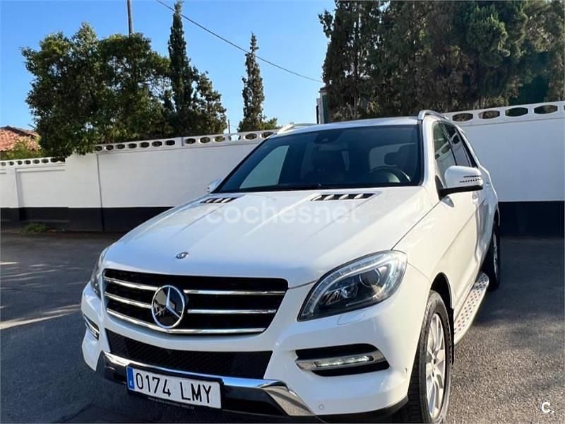 Blanco Usado 2014 Mercedes ML400 SUV | 29.900 € - Imagen 1/4