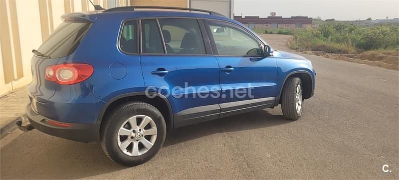 Usado VW Tiguan 170 HP (125 kW) 2008 Azul SUV