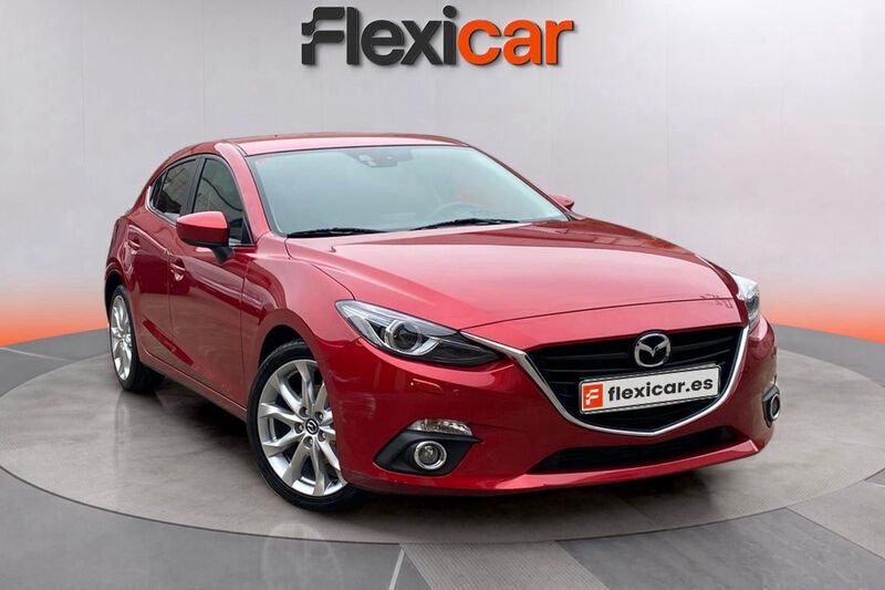 Granate Usado 2017 Mazda 3 Berlina | 12.790 € (Buen precio) - Imagen 1/4
