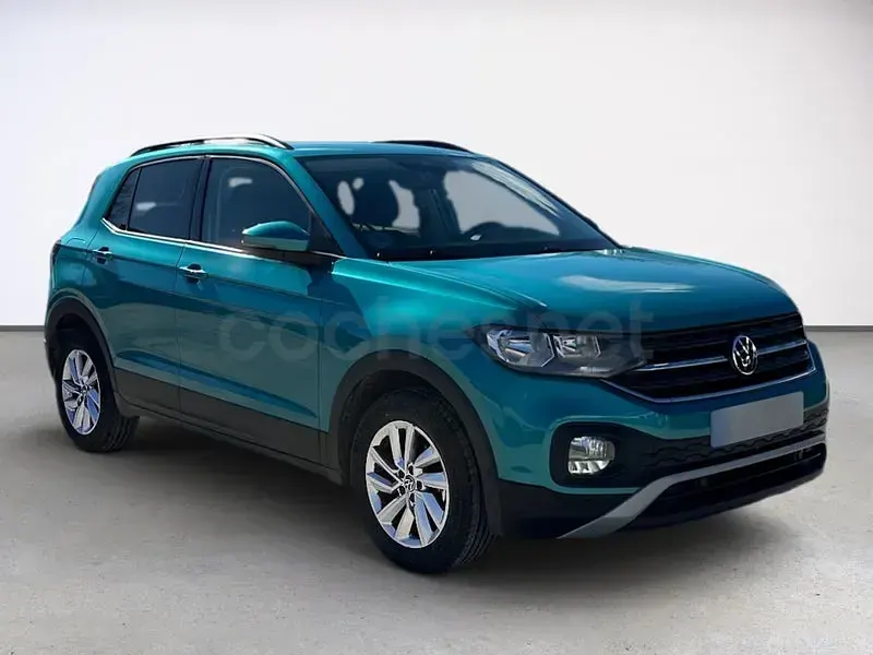 Usado VW T-Cross Advance 110 CV (80 kW) 2023 Azul SUV