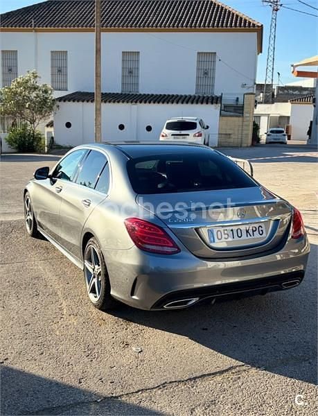Usado Mercedes C220 170 CV (125 kW) 2018 Gris / plata Berlina