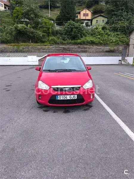 Usado Ford C-MAX Trend 90 CV (66 kW) 2008 Rojo Monovolumen
