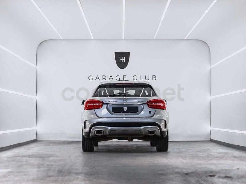 Usado Mercedes GLA220 AMG line 177 CV (130 kW) 2016 Gris / plata SUV