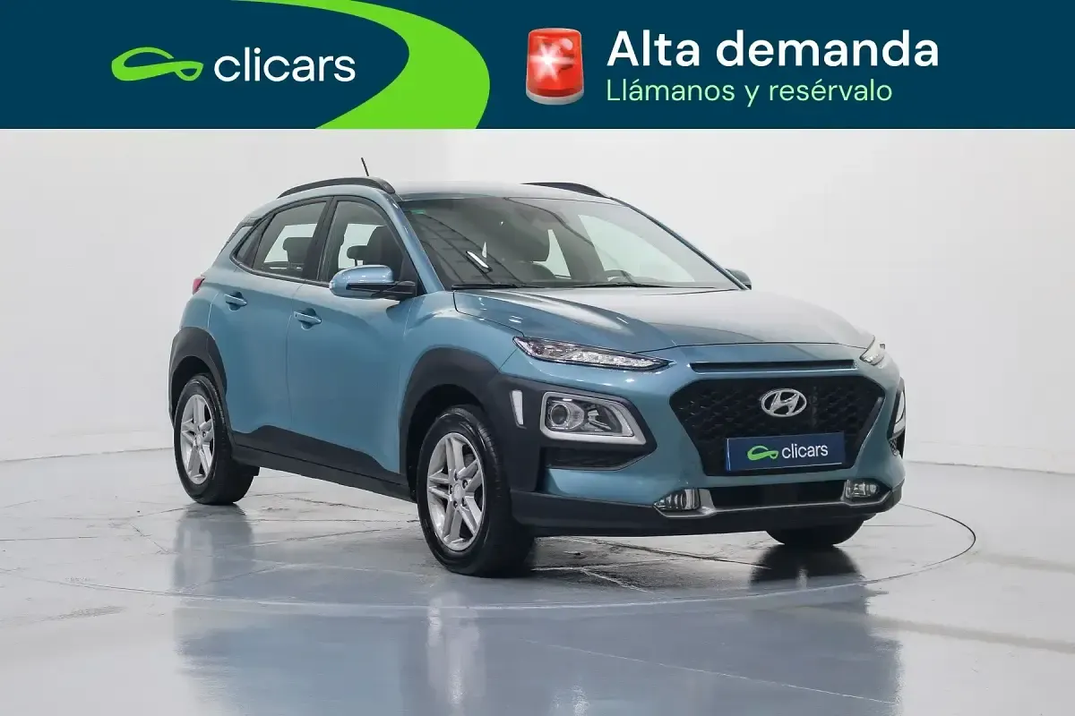 Usado Hyundai Kona 120 CV (88 kW) 2020 Azul SUV