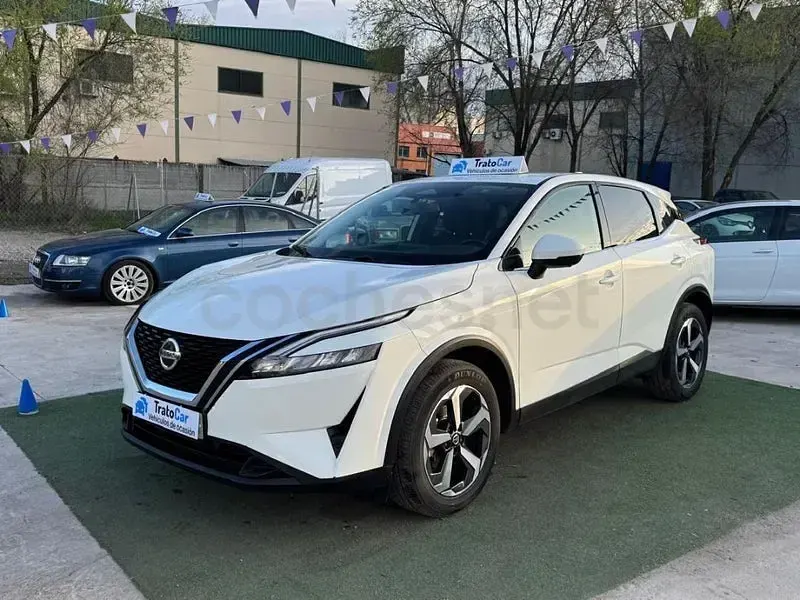 Usado Nissan Qashqai N-Connecta 158 CV (116 kW) 2021 Blanco SUV