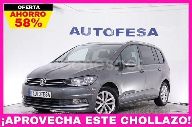 Gris / plata Usado 2016 VW Touran Advance Monovolumen | 17.950 € (Buen precio) - Imagen 1/4