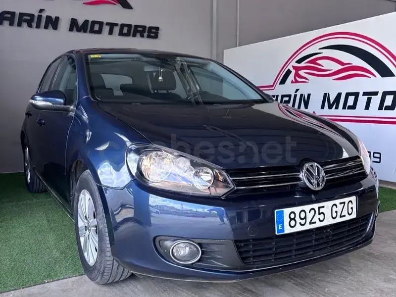 Usado VW Golf VI Advance 105 CV (77 kW) 2010 Azul Utilitario