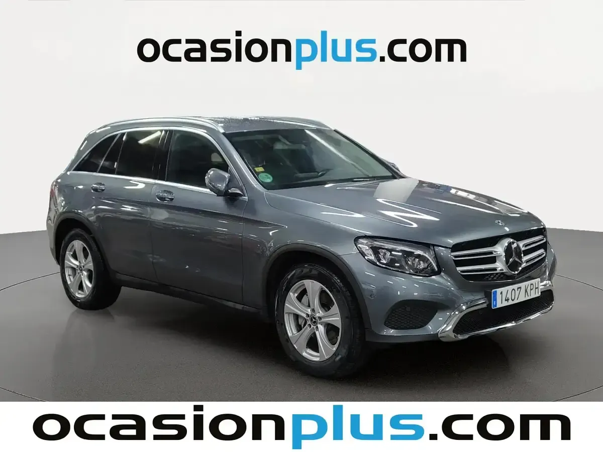 Usado Mercedes GLC250 211 CV (155 kW) 2018 Gris SUV