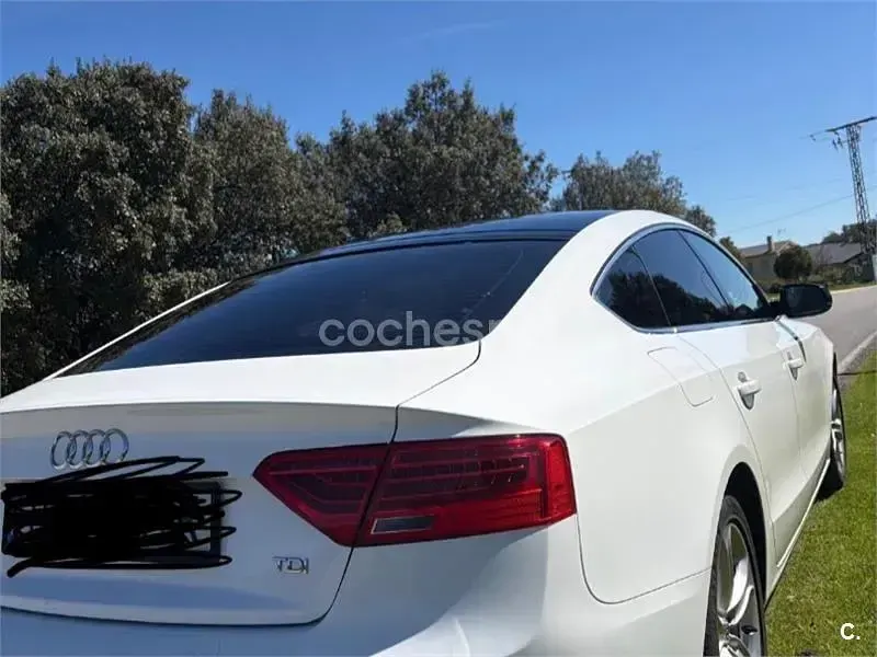 Begagnad Audi A5 Sportback 177 HK (130 kW) 2011 Vit Halvkombi
