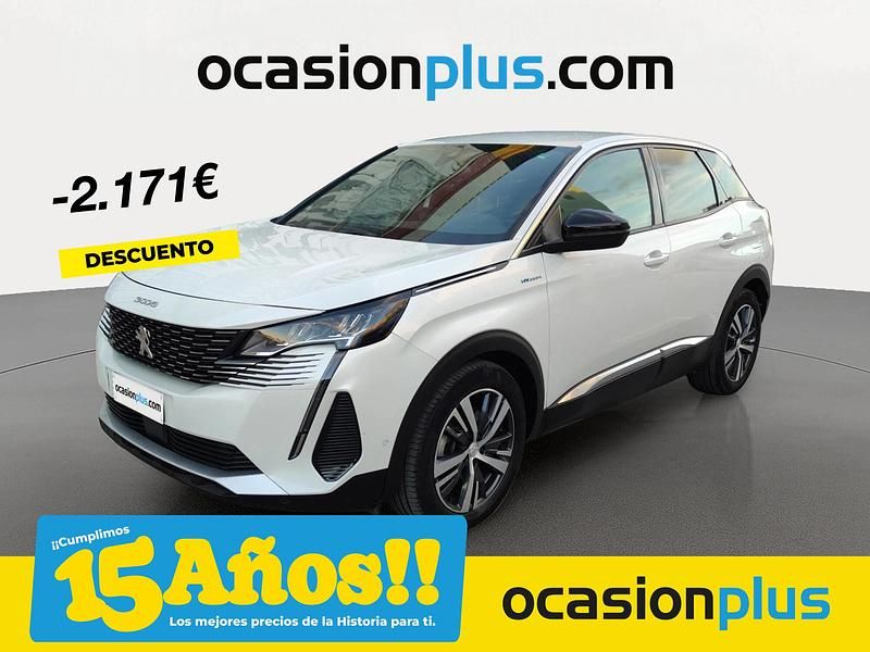 Blanco Usado 2023 Peugeot 3008 Allure SUV | 23.890 € - Imagen 1/4