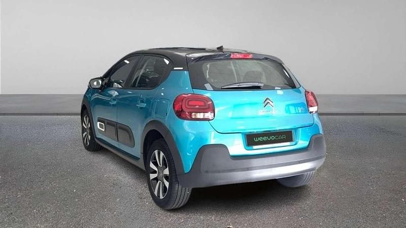 Usado Citroën C3 Feel 83 CV (61 kW) 2021 Azul Utilitario
