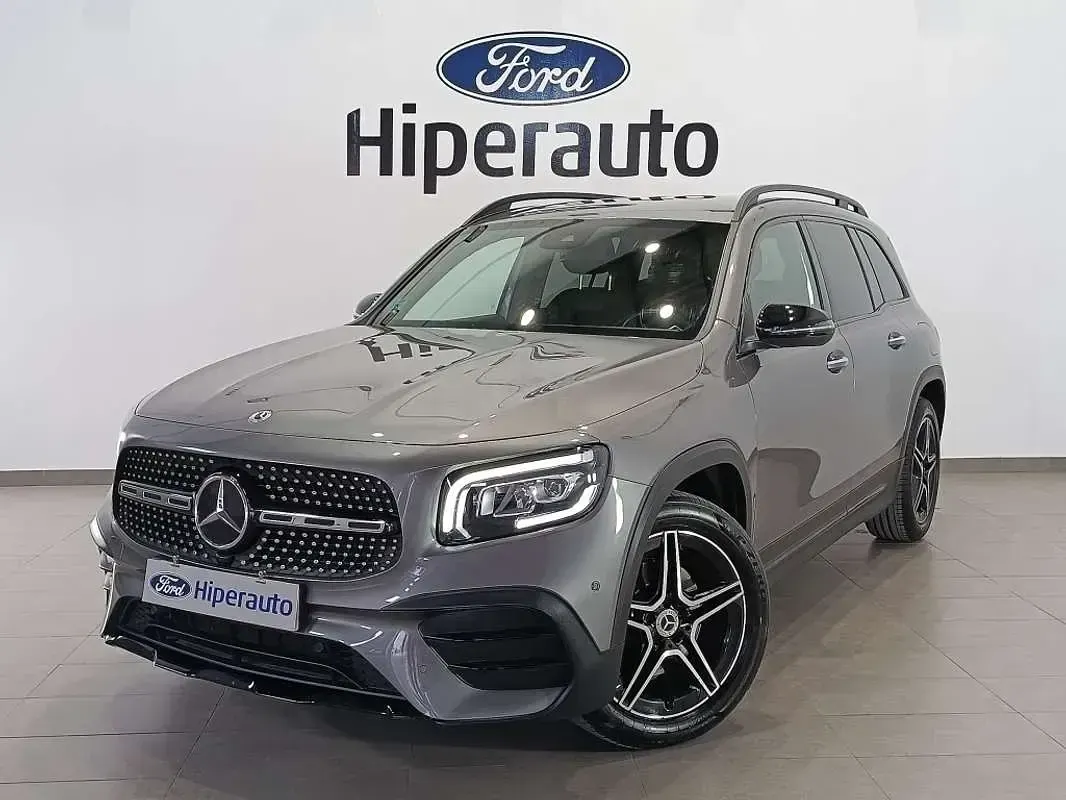 Usado Mercedes GLB200 150 CV (110 kW) 2022 Gris SUV