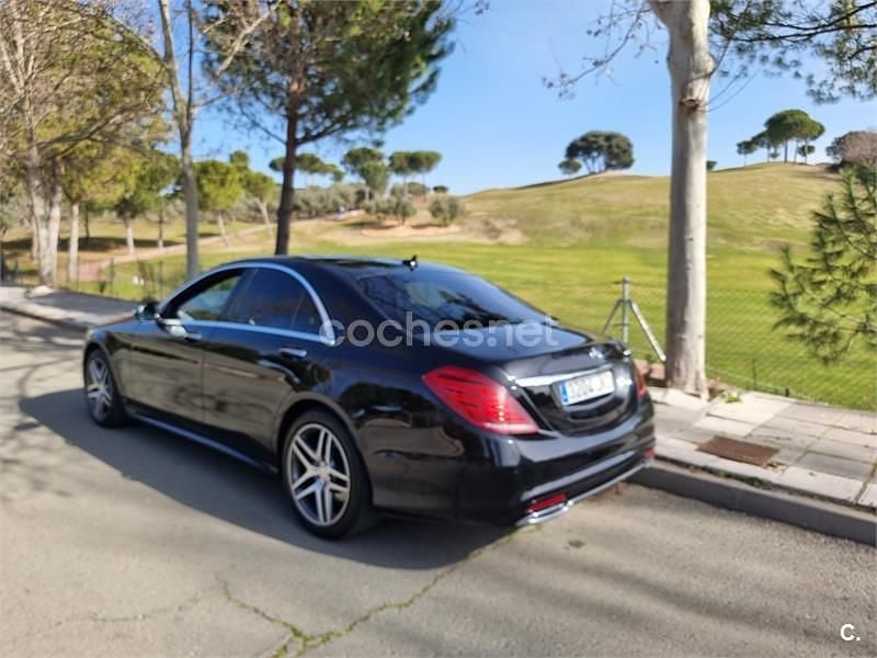 Usado Mercedes S350 258 CV (189 kW) 2014 Negro Berlina