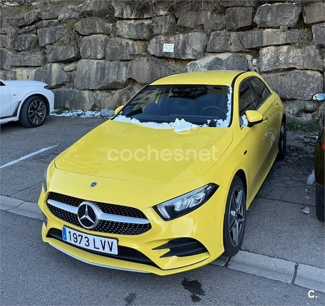 Amarillo Usado 2022 Mercedes A250 Berlina | 29.000 € (Buen precio) - Imagen 1/4