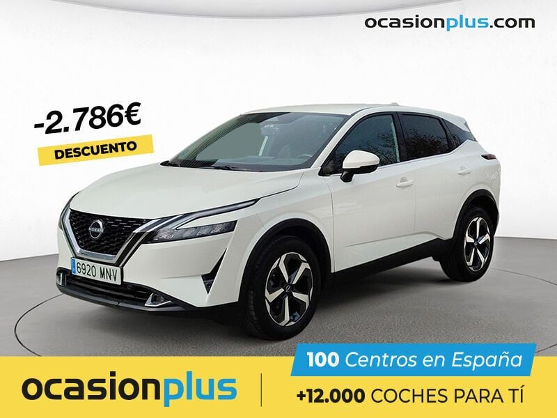 Blanco Usado 2024 Nissan Qashqai N-Connecta SUV | 24.300 € (Precio justo) - Imagen 1/4
