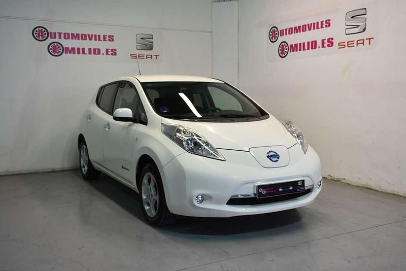 Blanco Usado 2017 Nissan Leaf Tekna Utilitario | 9000 € (Precio justo) - Imagen 1/4