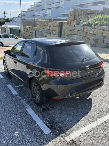 Usado Seat Leon I-Tech 105 CV (77 kW) 2014 Negro Berlina