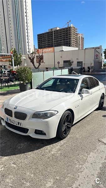 Usado BMW 520 Efficient Dynamics 184 CV (135 kW) 2012 Blanco Berlina