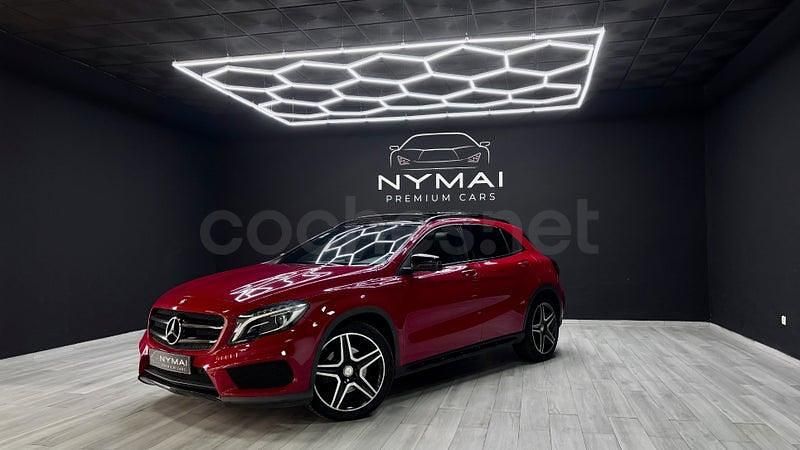 Usado Mercedes GLA220 AMG line 170 CV (125 kW) 2014 Rojo SUV