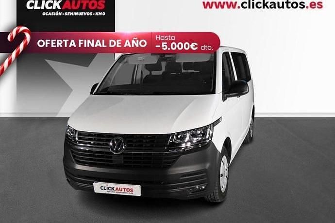 Negro Usado 2022 VW Caravelle Monovolumen | 27.600 € (Buen precio) - Imagen 1/4