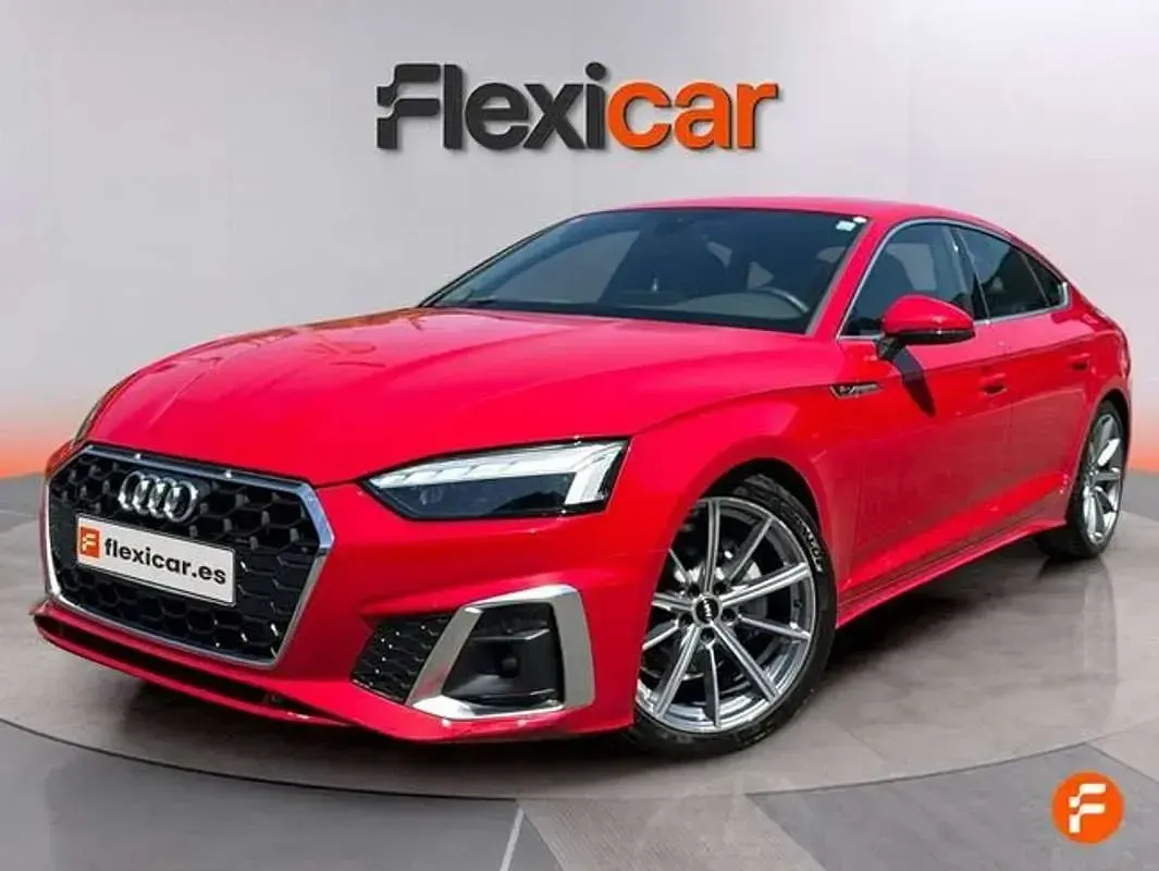 Usado Audi A5 Sportback Premium 190 CV (139 kW) 2021 Rojo Utilitario