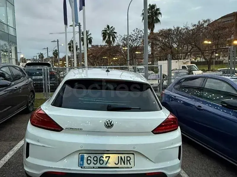 Usado VW Scirocco R-line 125 CV (91 kW) 2016 Blanco Coupe