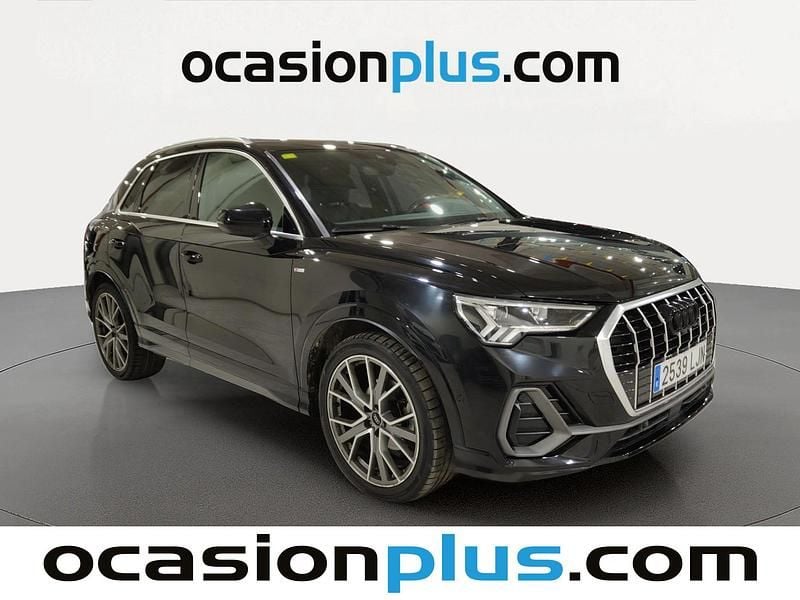Usado Audi Q3 S-Line 150 CV (110 kW) 2020 Negro SUV