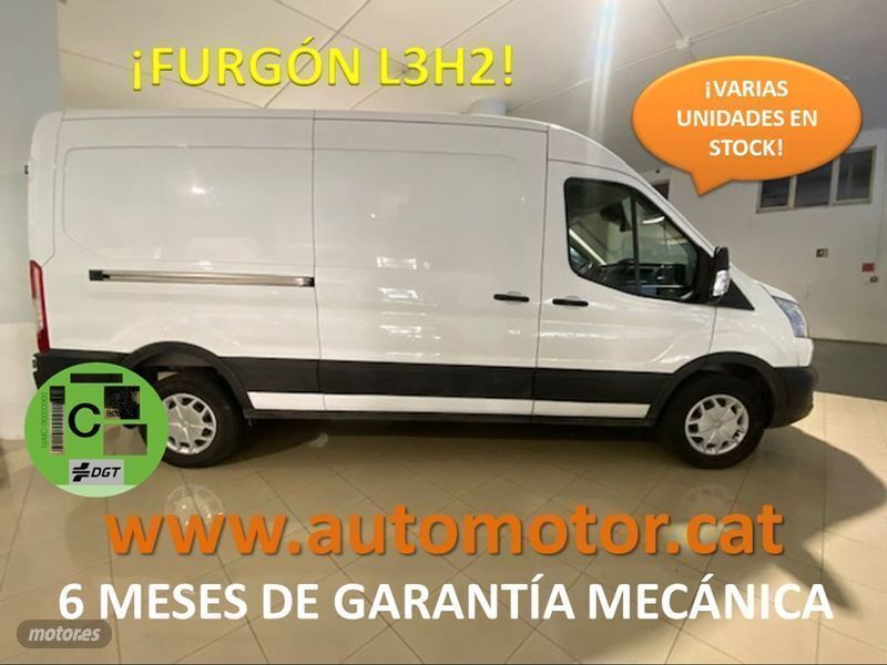 Blanco Usado 2022 Ford Transit Trend Van | 20.900 € - Imagen 1/4