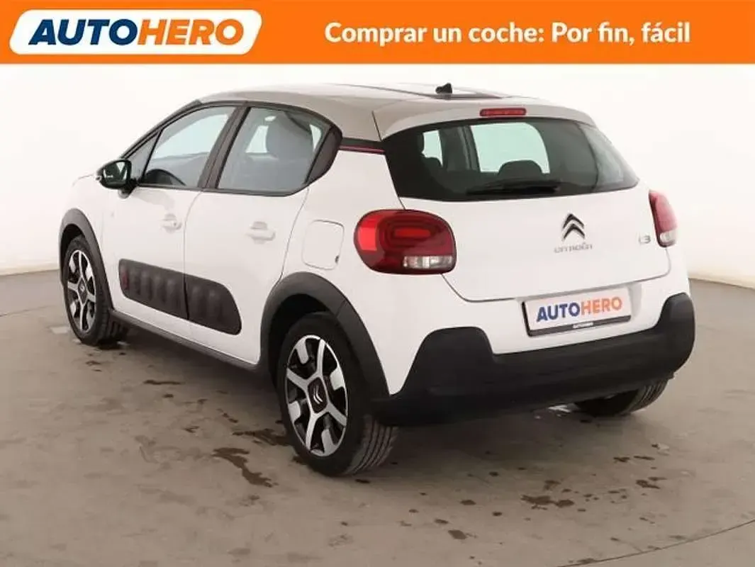 Usado Citroën C3 PureTech 82 CV (60 kW) 2019 Blanco Utilitario
