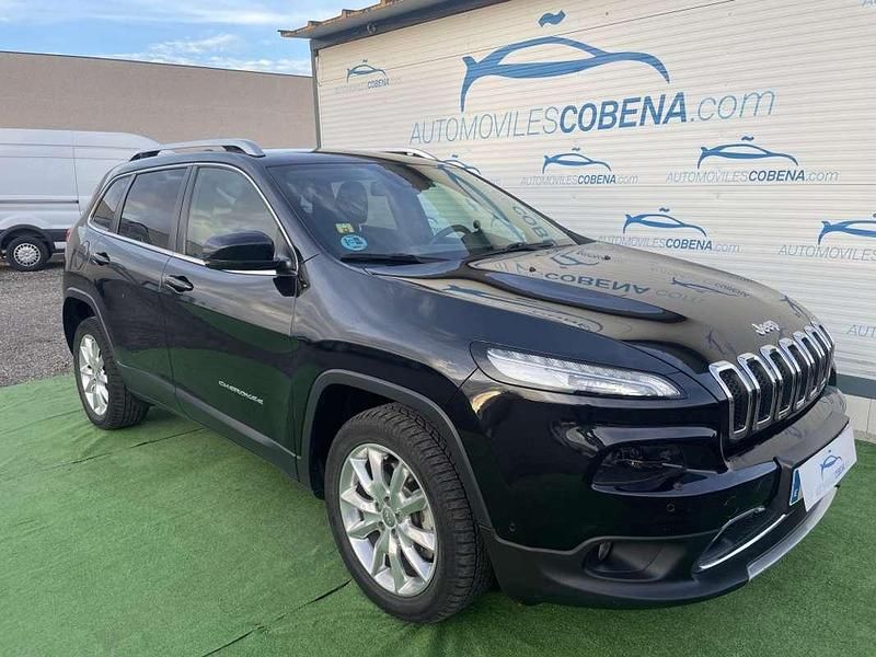 Negro Usado 2015 Jeep Cherokee Limited SUV | 14.800 € (Precio justo) - Imagen 1/4