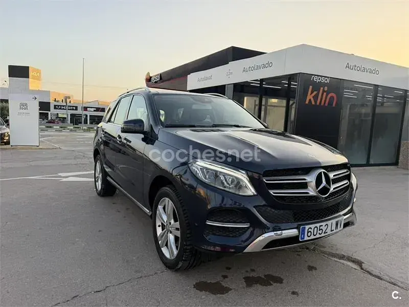 Usado Mercedes GLE350 258 CV (189 kW) 2016 Azul SUV