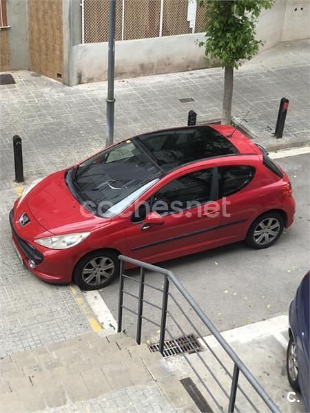 Usado Peugeot 207 Sport 120 CV (88 kW) 2008 Rojo Berlina