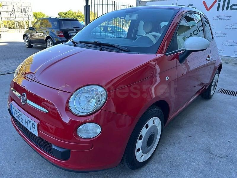 Usado Fiat 500 Lounge 69 CV (50 kW) 2013 Rojo Berlina