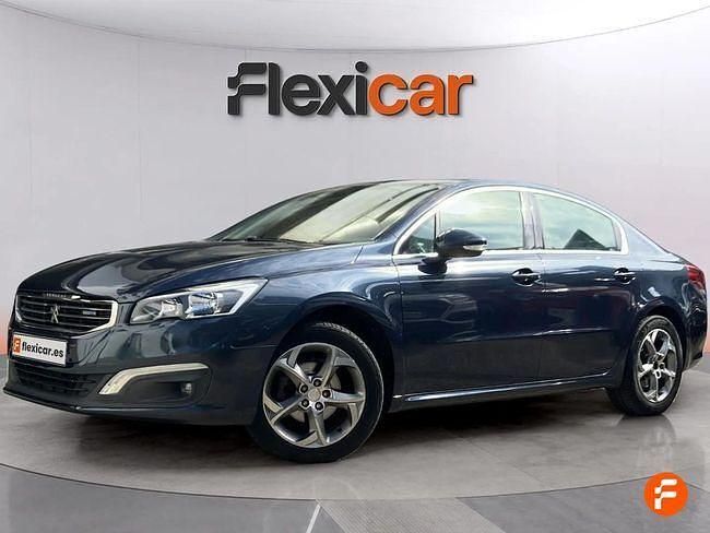Usado Peugeot 508 Active 120 CV (88 kW) 2016 Azul Berlina