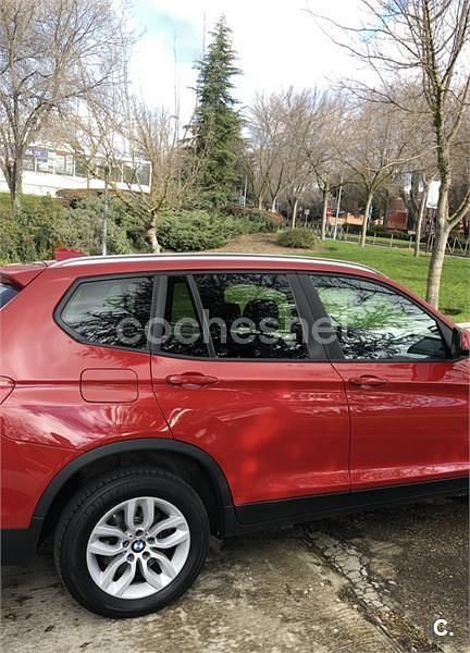 Usado BMW X3 184 CV (135 kW) 2015 Rojo SUV