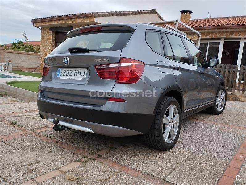 Usado BMW X3 177 CV (130 kW) 2011 Gris / plata SUV