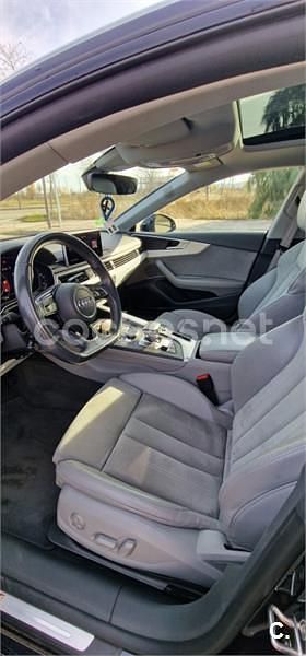 Käytetty Audi A5 Sportback Sport 218 HP (160 kW) 2017 Sininen Viistoperä