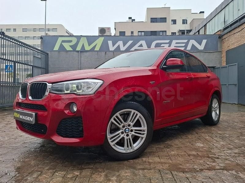 Usado BMW X4 Sport Line 190 CV (139 kW) 2014 Rojo SUV